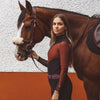Criniēre Elastic Braided Belts - Navy & Maroon