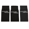Cavalleria Toscana Jacquard Logo 3 Pack Socks - Black