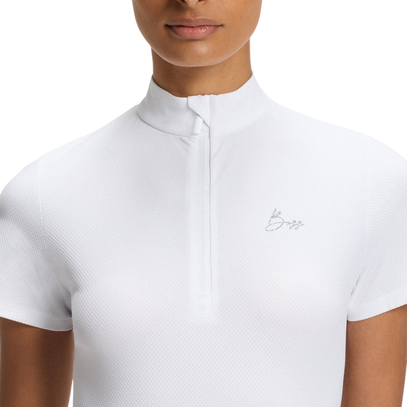 Boss Equestrian Maira Show Shirt - White