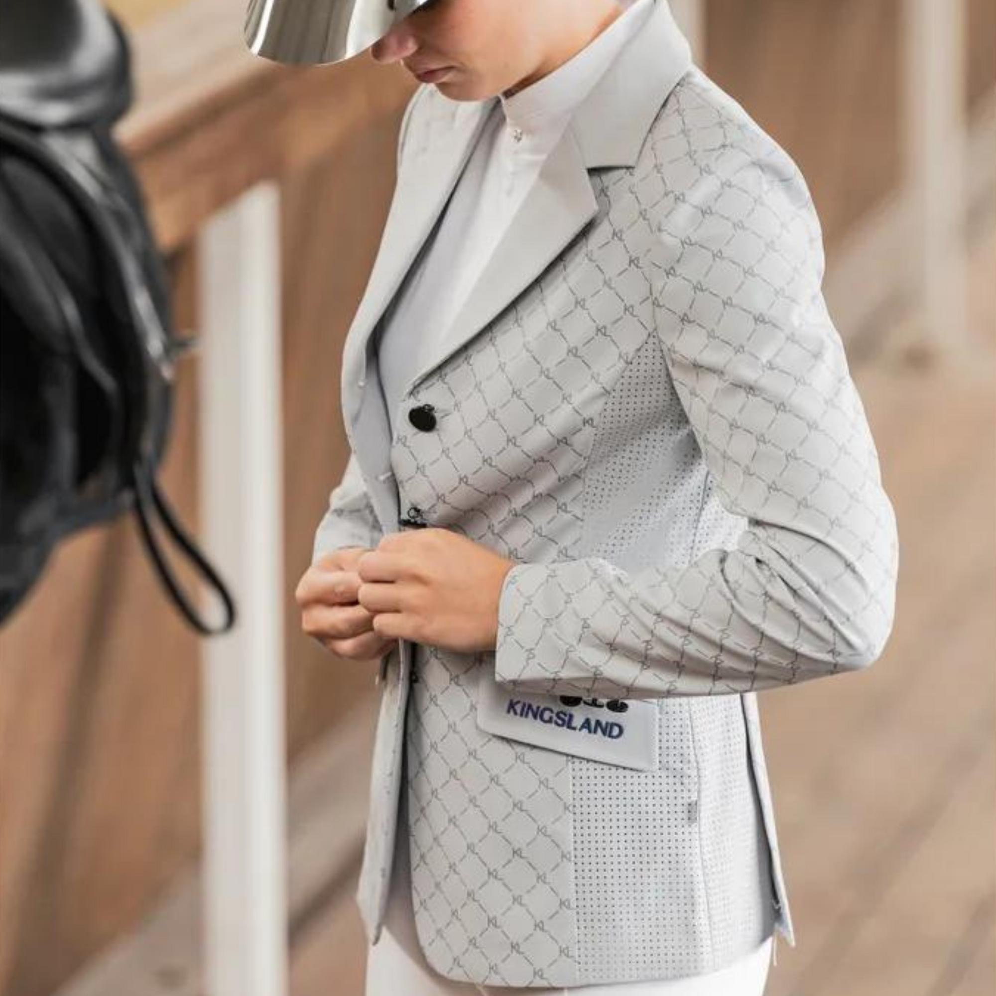 Kingsland Jelva Show Jacket - Harbor Mist