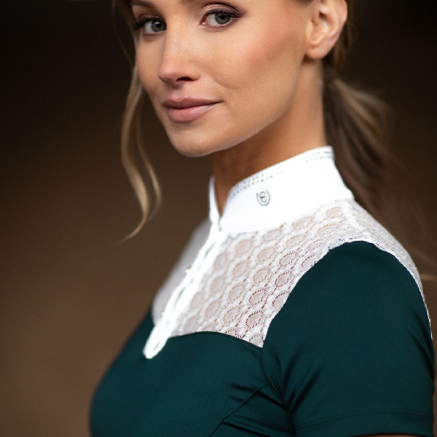 Equestrian Stockholm Crystal Champion Top - Dramatic Monday