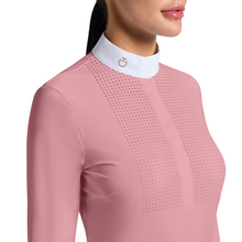 Load image into Gallery viewer, Cavalleria Toscana Long Sleeve Competition Shirt - Dusty Rose
