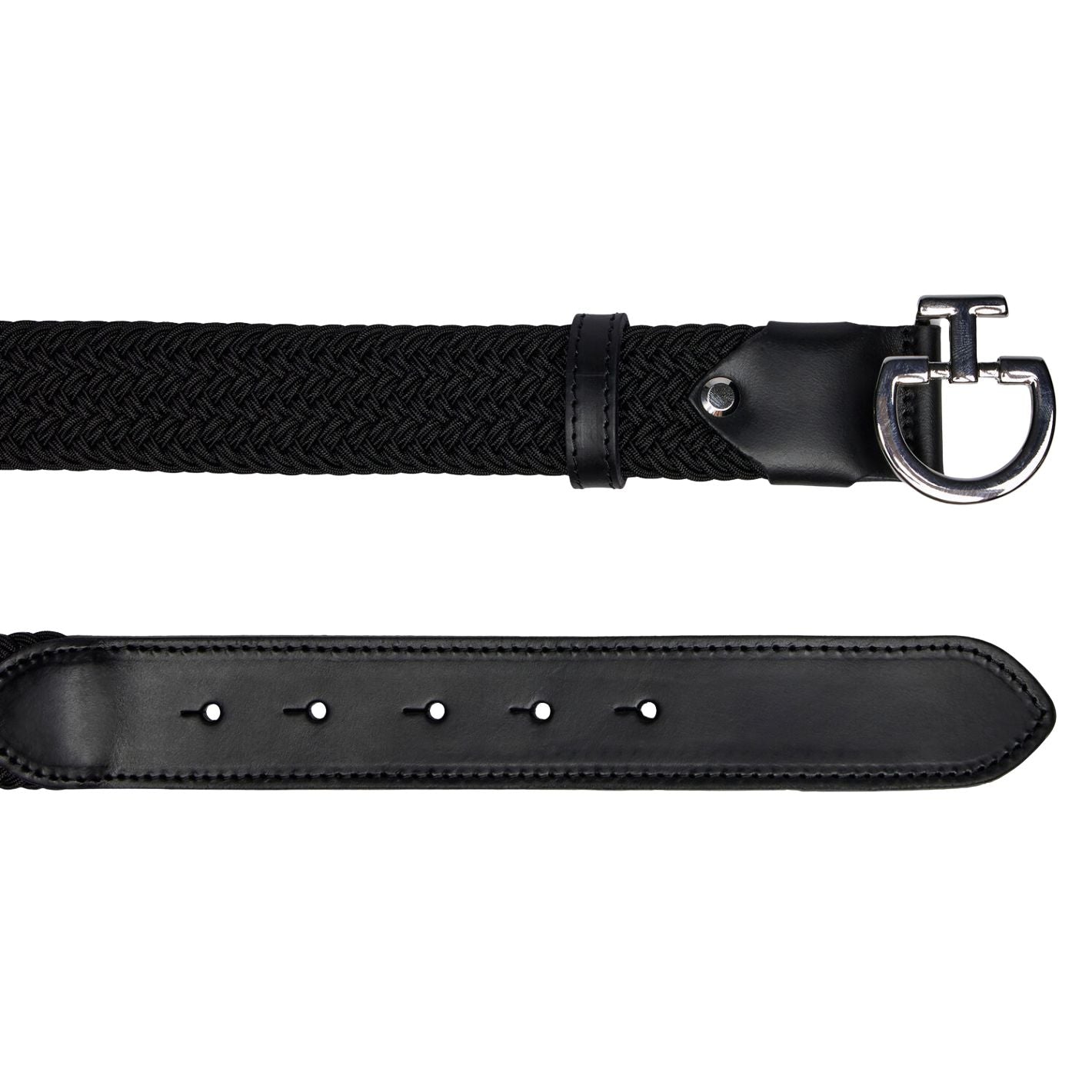 Cavalleria Toscana Ladies Elastic Belt - Black