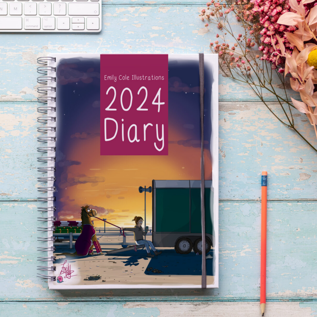 Emily Cole 2024 Ring Bound Diary