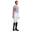 RG by Cavalleria Toscana Mesh & Jersey Short Sleeve Shirt - Wisteria