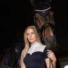Equestrian Stockholm Crystal Champion Top - Dark Ocean