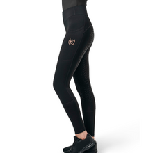 Load image into Gallery viewer, Equestrian Stockholm Tights - Dark Ocean
