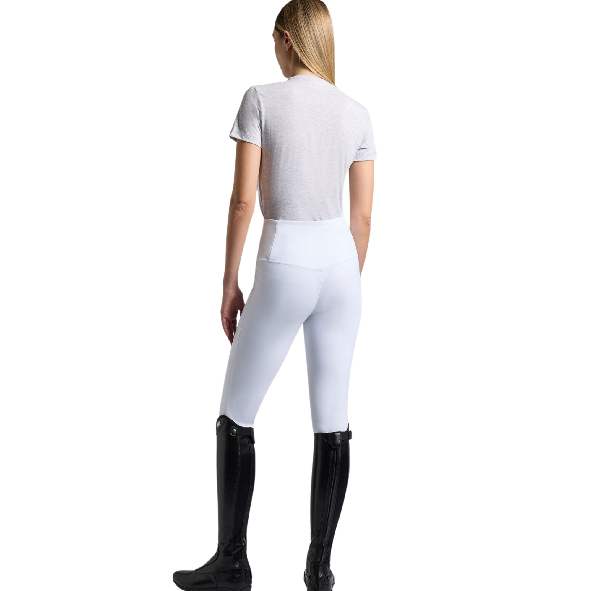 Cavalleria Toscana 3D Logo Cotton T-Shirt - Light Grey