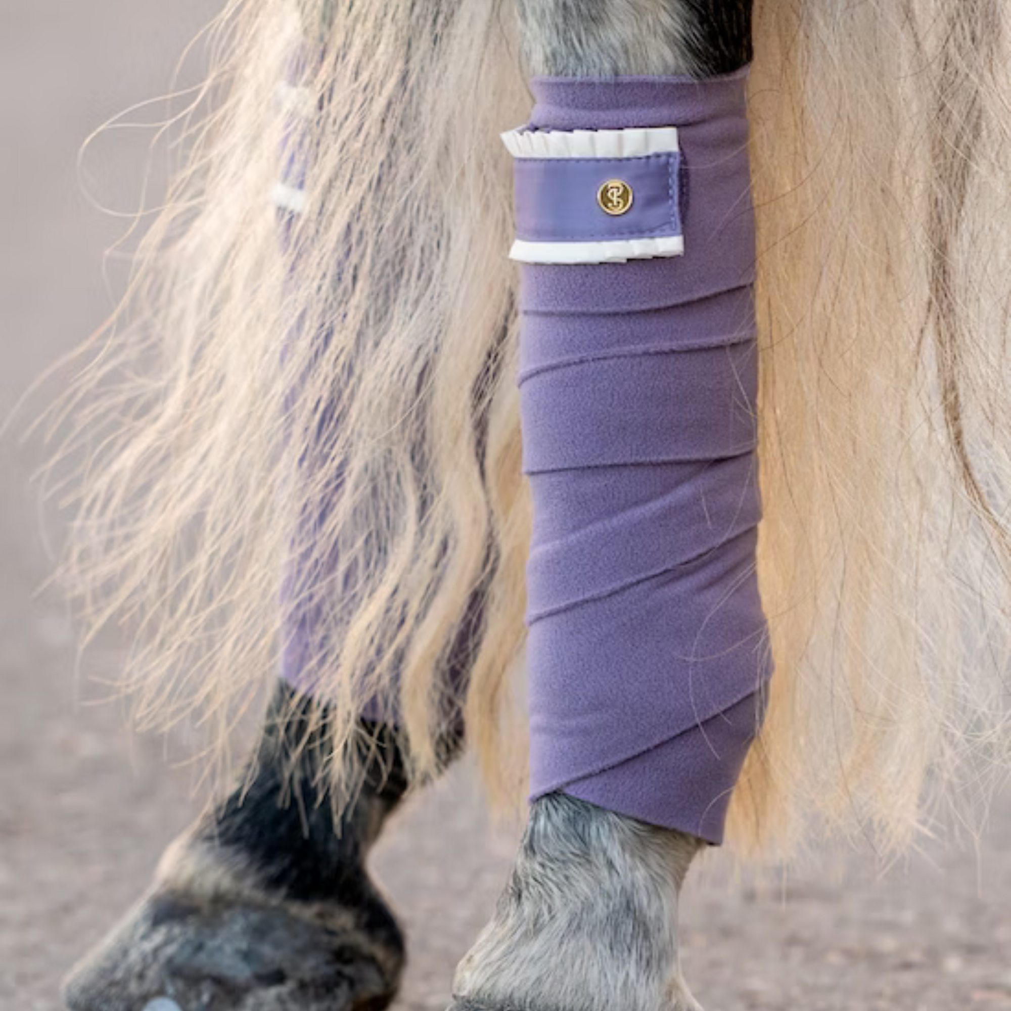 PS of Sweden Bandages Ruffle - Lavender Grey