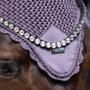 Equestrian Stockholm Ear Bonnet - Dark Violet