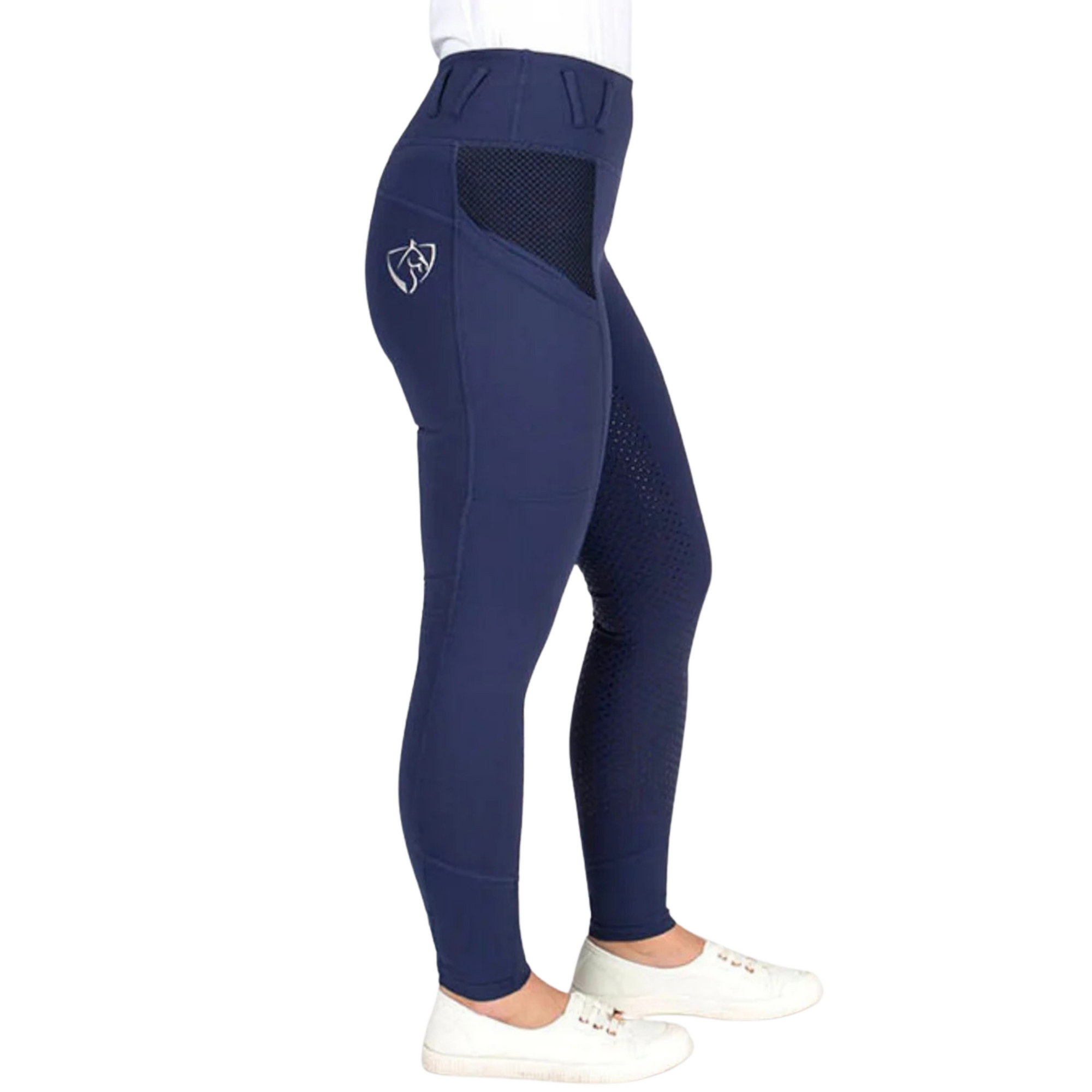 Bare Equestrian Navy Leggings