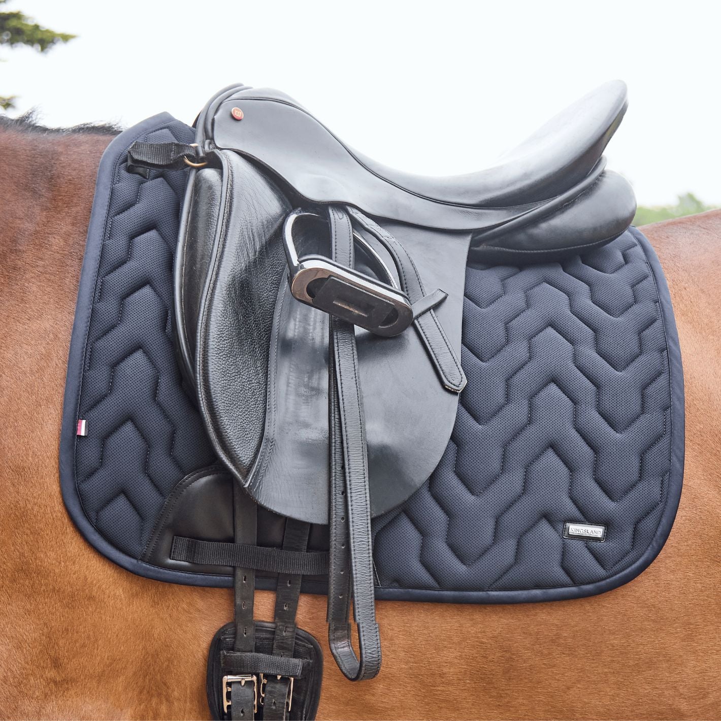Kingsland Nelly Dressage Pad - White