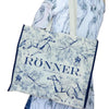 Ronner Cotton Tote - Blue