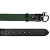Cavalleria Toscana Ladies Elastic Belt - Jungle Green/Black