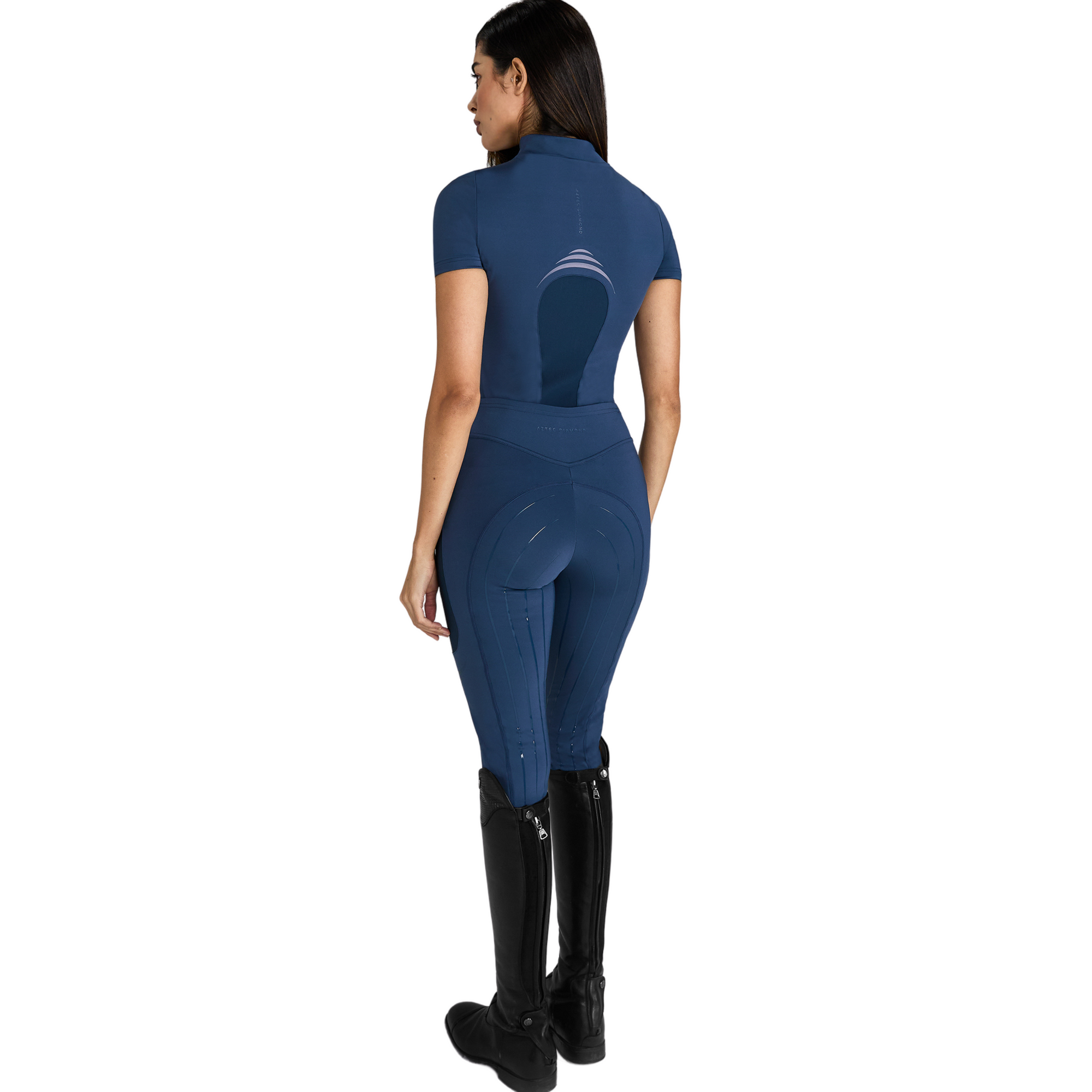 Aztec Diamond Define Leggings - Azul