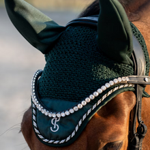 Load image into Gallery viewer, PS of Sweden Ear Bonnet - Midnight Green
