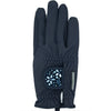 MagicTack Glove Patch - Navy Flower Swarovski