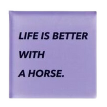 Load image into Gallery viewer, Wonderstable Equestrian Quote Magnets - Small
