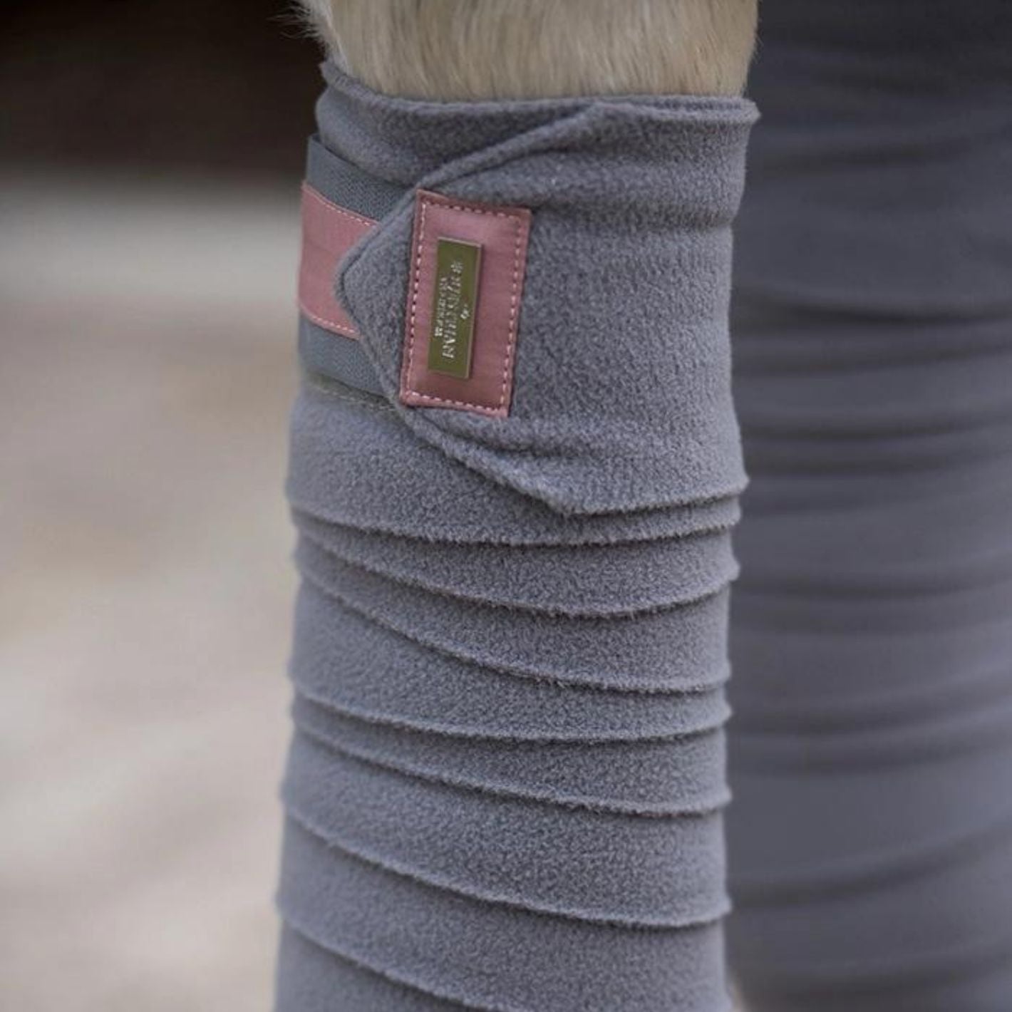 Equestrian Stockholm Bandages - Dusty Pink