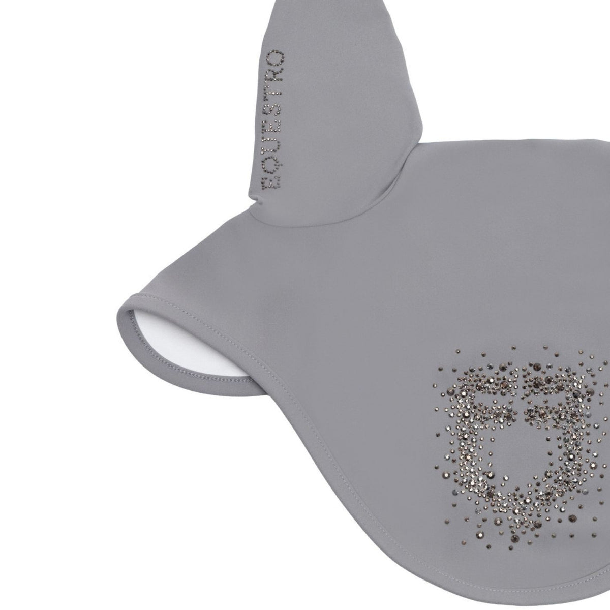 Equestro Rhinestone Bonnet - Frost Grey