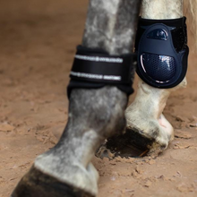 Load image into Gallery viewer, Equestrian Stockholm Fetlock Boots - Navy
