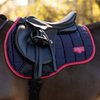 LeMieux Liore Jump Pad - Navy / Cranberry
