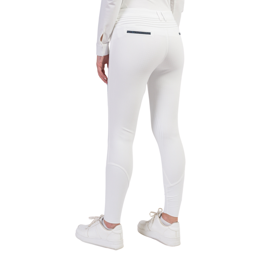 Samshield Diane Breeches - White / Paradise Shine