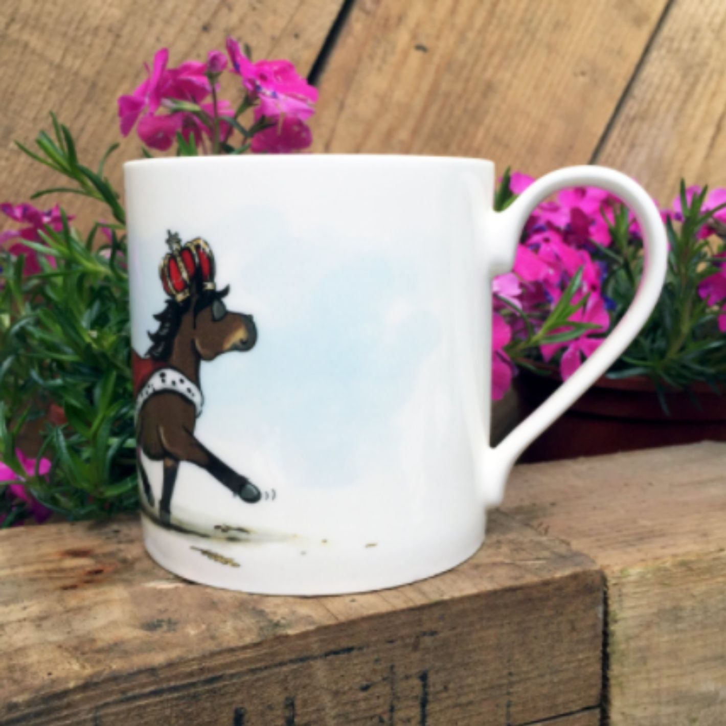Emily Cole Fine Bone China Mugs - Yard Royalty