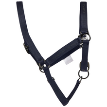 Load image into Gallery viewer, Cavalleria Toscana Headcollar &amp; Leadrope Set - Navy
