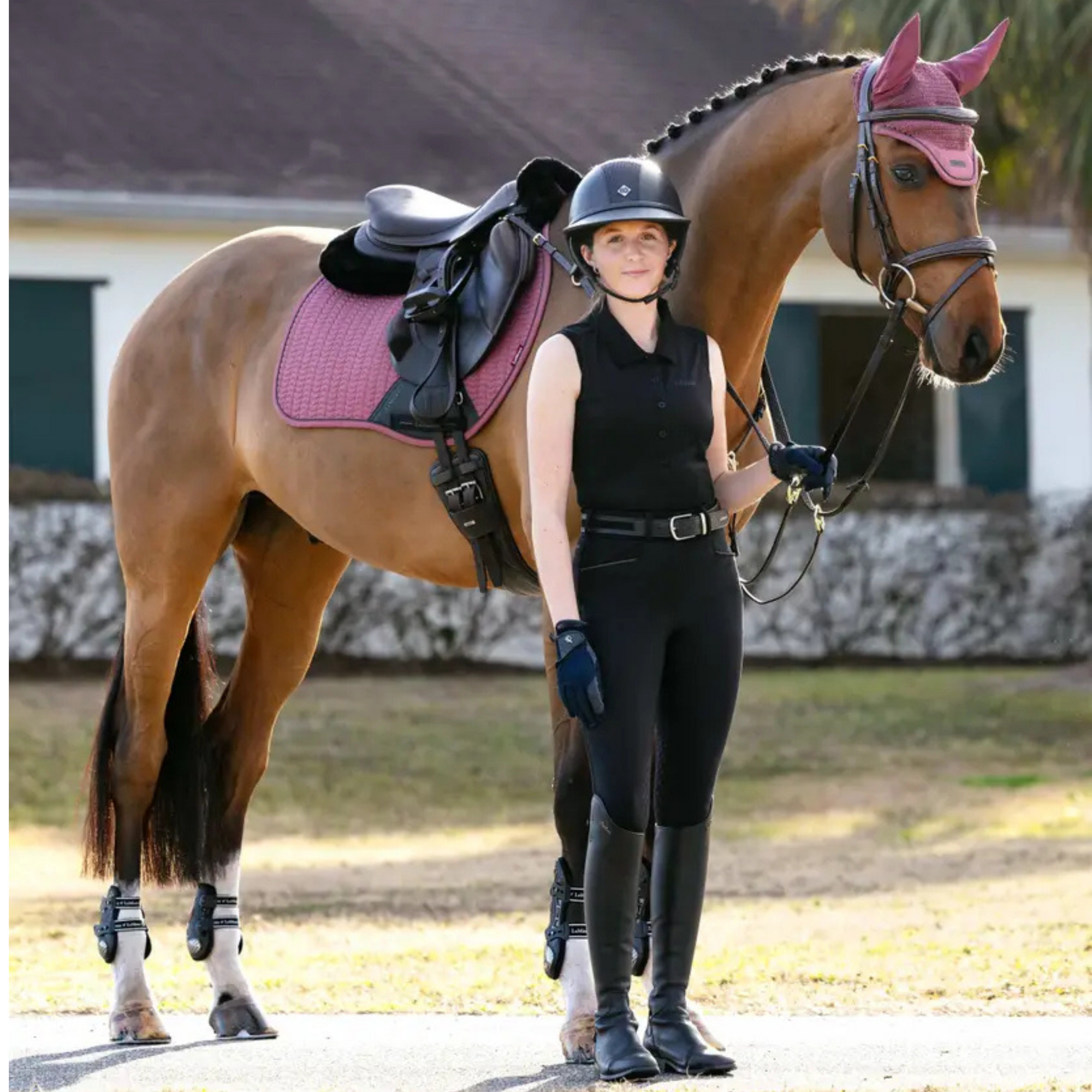 LeMieux Essence Jump Pad - Rosewood