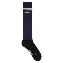 Load image into Gallery viewer, Boss Equestrian Classic Summer Socks - Navy
