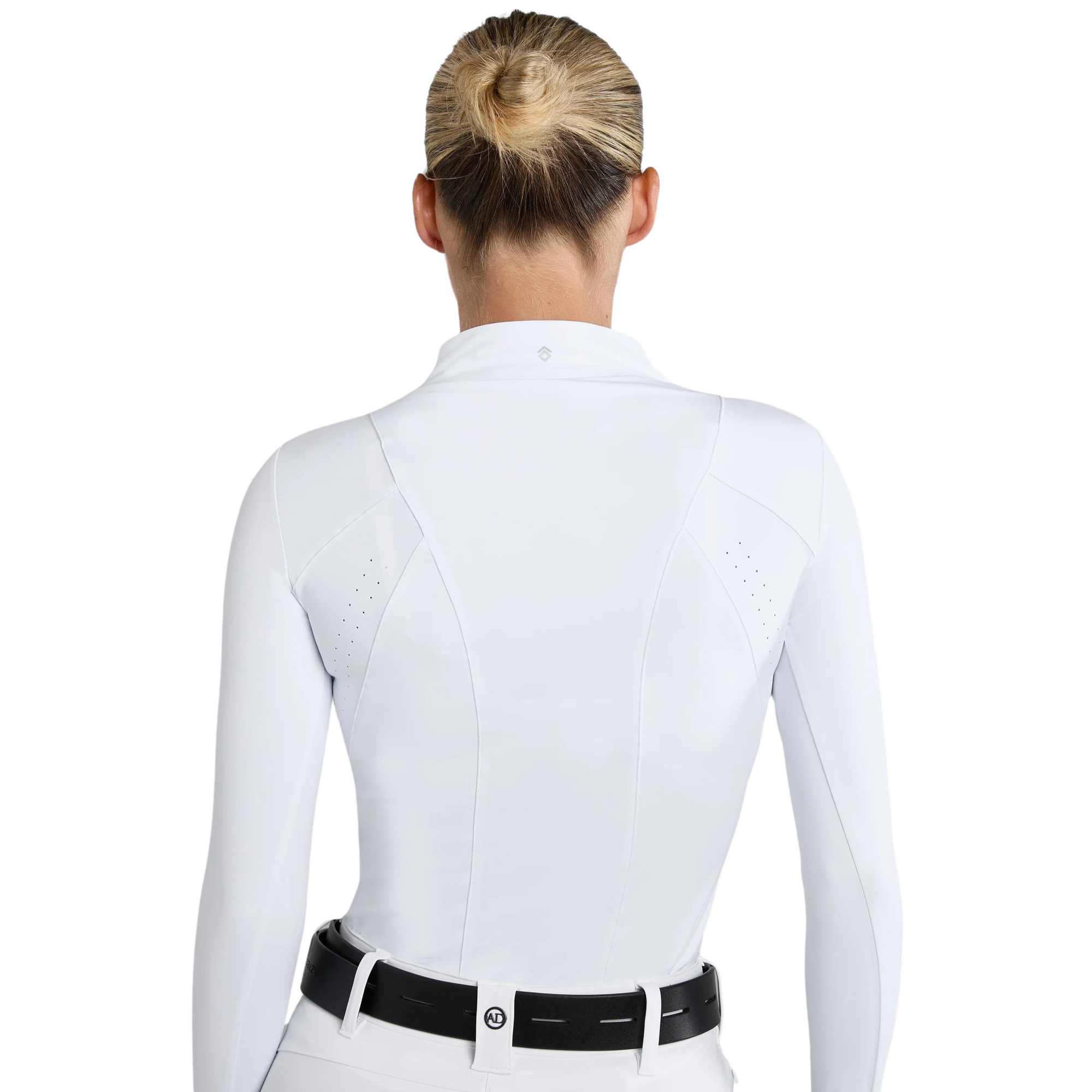 Aztec Diamond Core Long Sleeve Base Layer - White