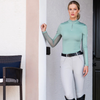 Equestrian Stockholm Air Breeze Top - Mint Green