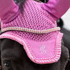 PS of Sweden Ear Bonnet Ruffle - Magenta
