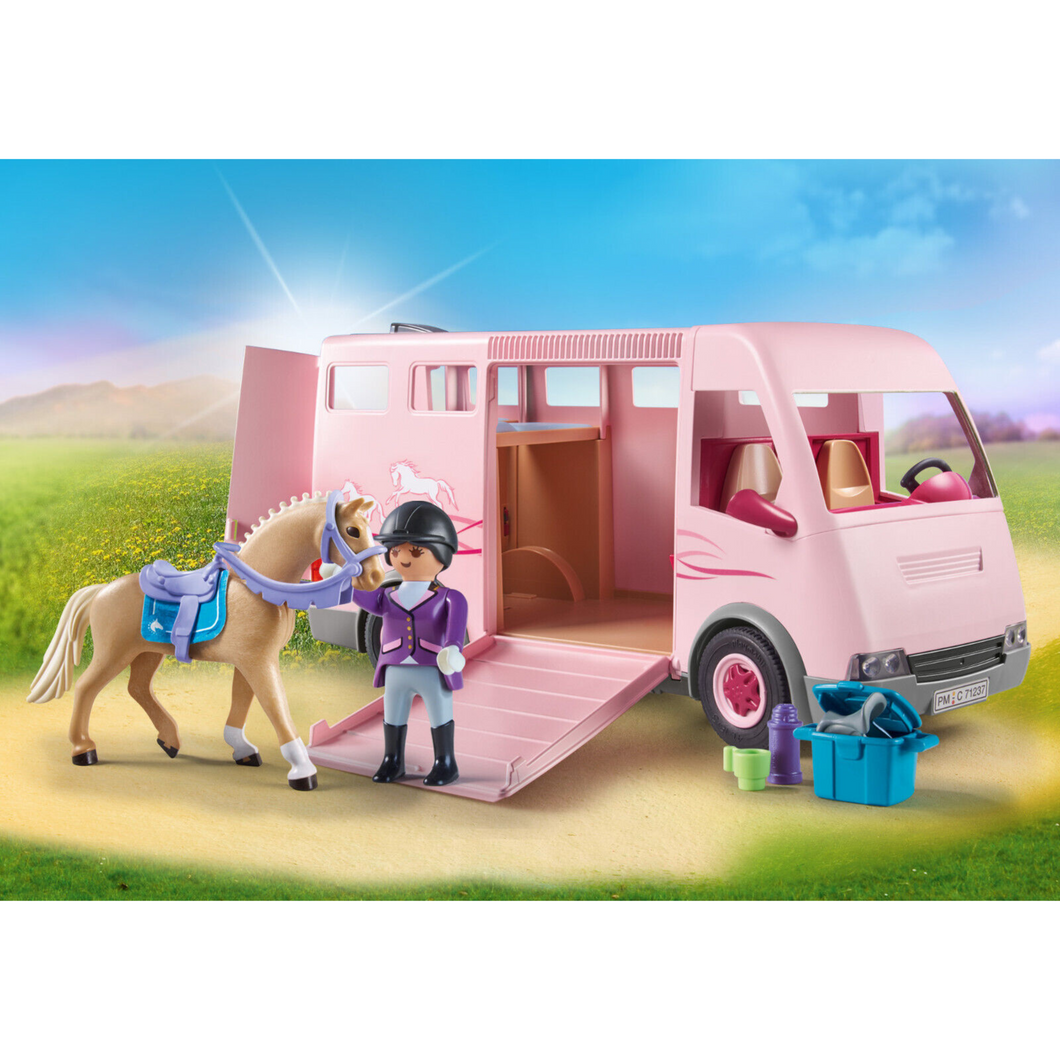 Playmobil Horse Transporter Pink