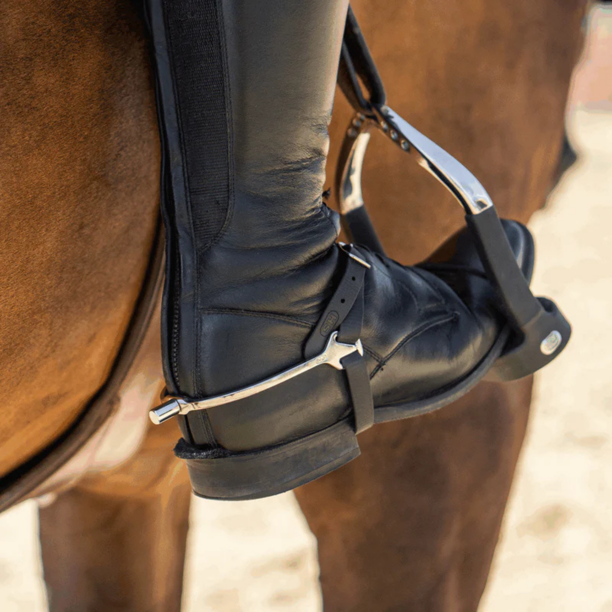 Sprenger Slimline Boot Protect Spurs - Flat Neck