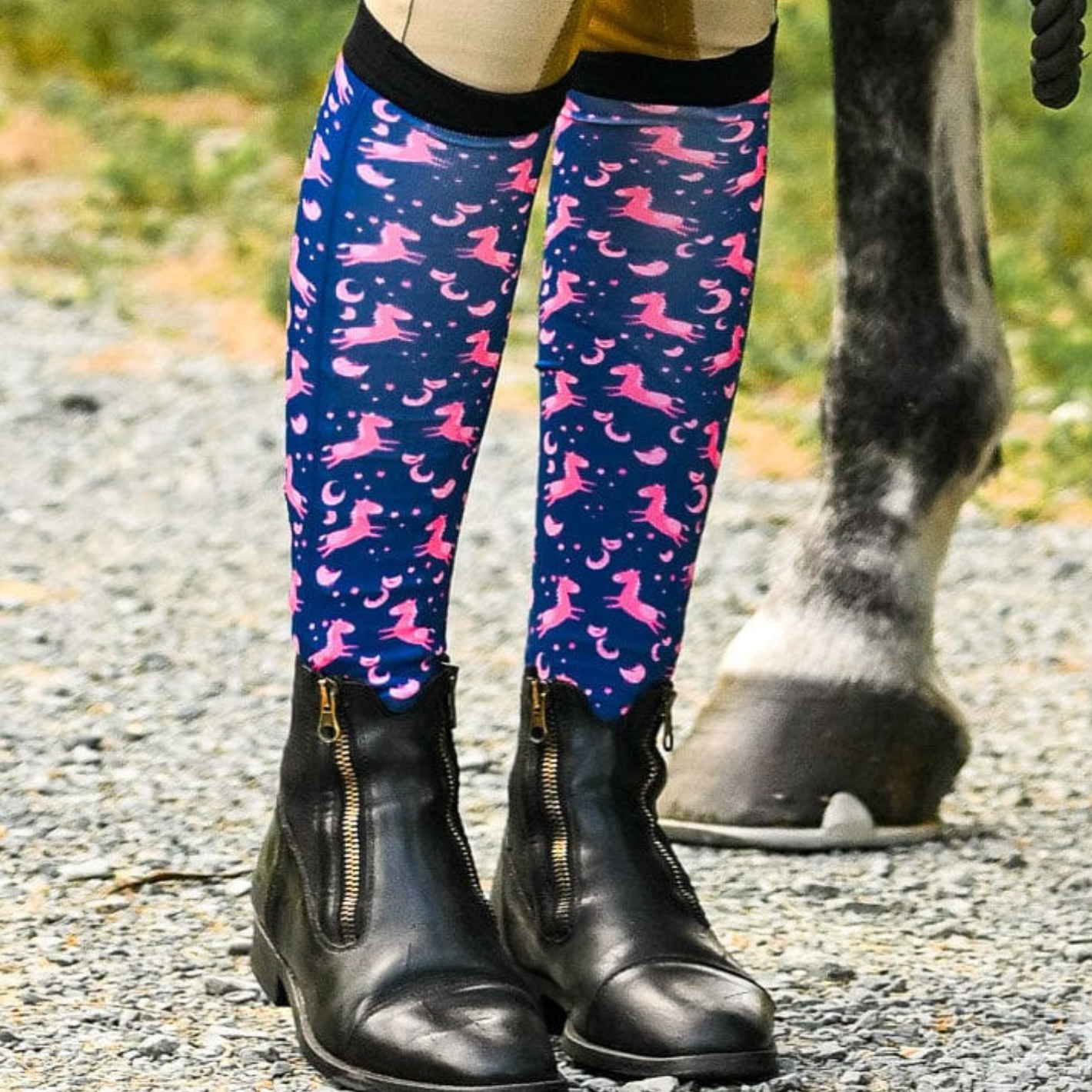 Dreamers & Schemers Boot Socks - Neigh-Borhood