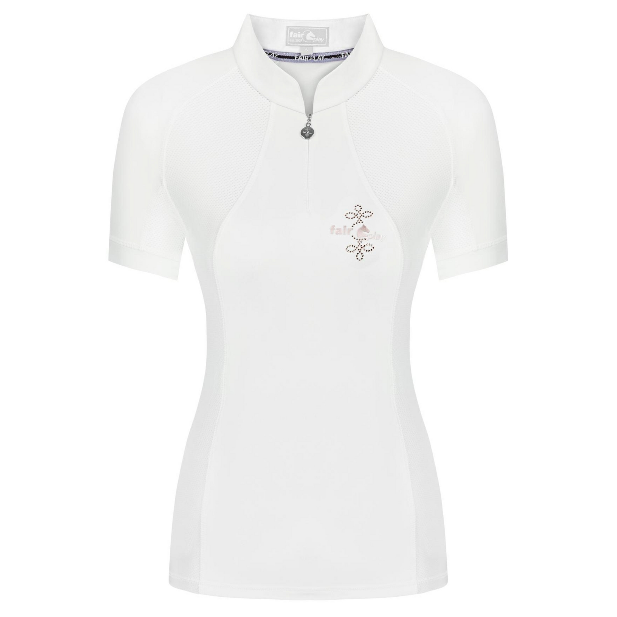 Fair Play Paula Short Sleeve Shirt - White