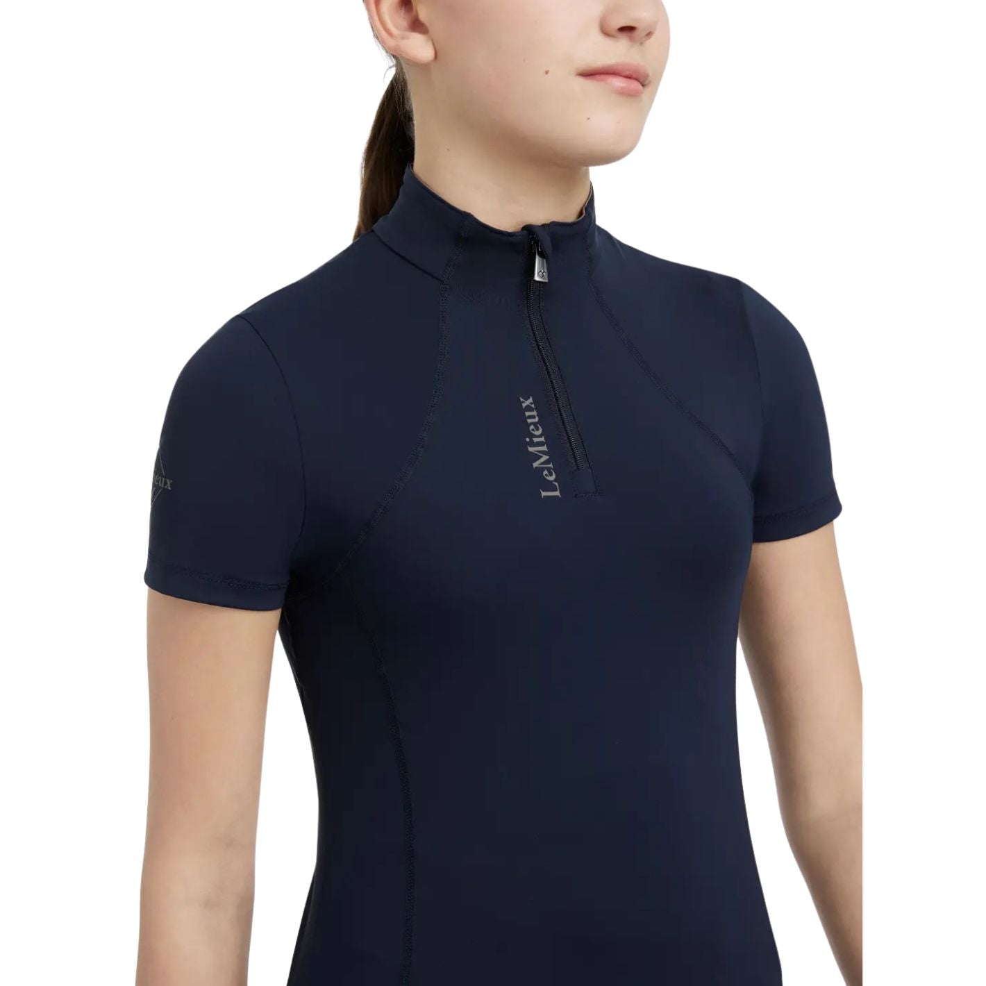 LeMieux Kids Short Sleeve Base Layer - Navy