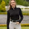 LeMieux Airflow Long Sleeve Base Layer - Black