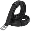 QHP Sensisoft Stirrup Leathers - Black