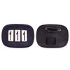 QHP Number Holder Glitter - Black