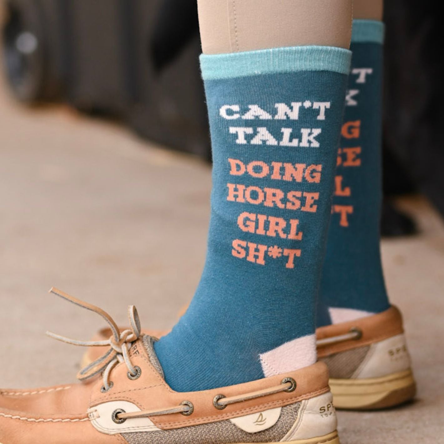 Dreamers & Schemers Knit Socks - Can’t Talk