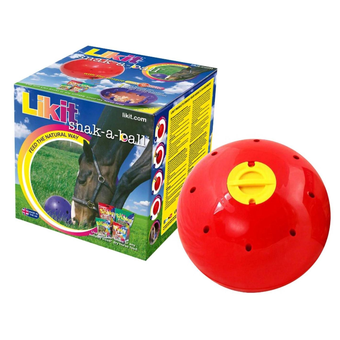 Likit Snak-A-Ball - Red