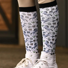 Load image into Gallery viewer, Dreamers &amp; Schemers Boot Socks - A Horse is a Horse
