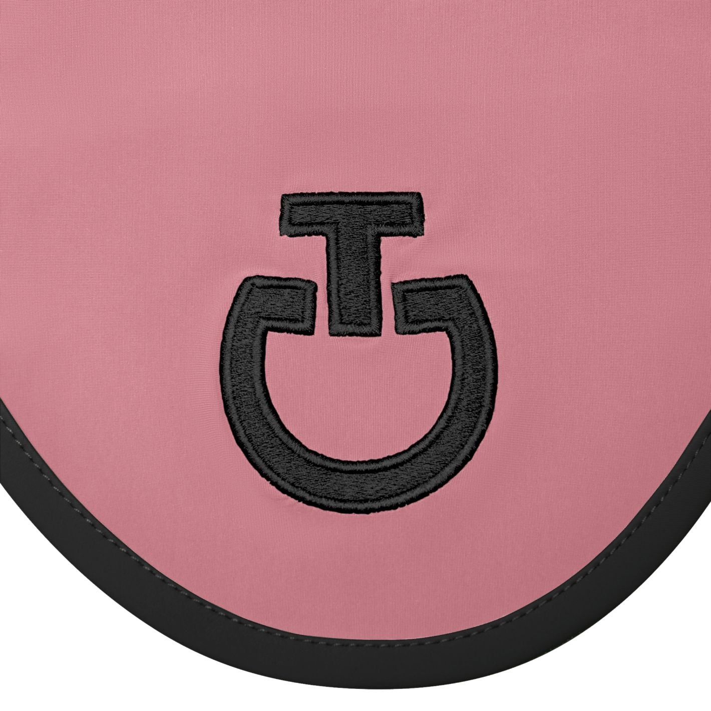 Cavalleria Toscana Light Weight Jersey Ear Bonnet - Dusty Pink/Black