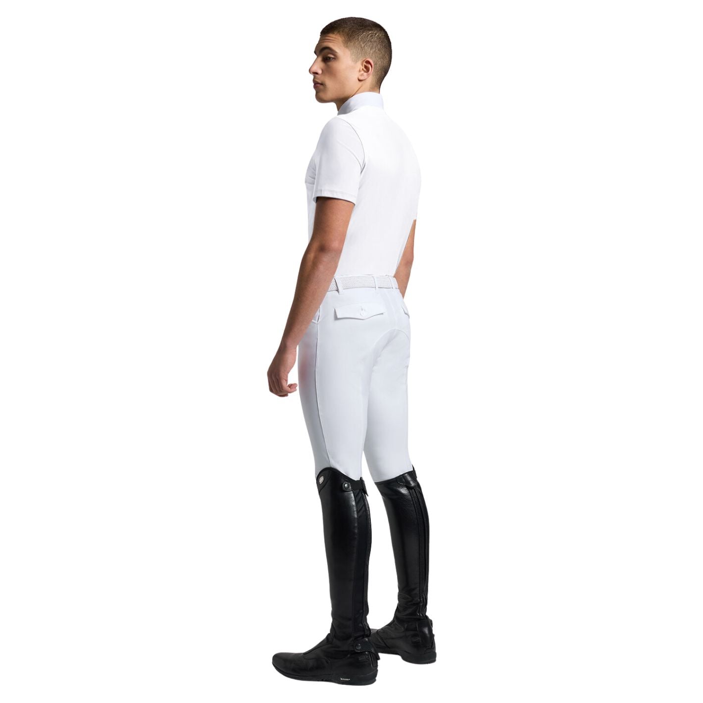 RG by Cavalleria Toscana Mens Competition Shirt - White