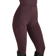 Load image into Gallery viewer, Aztec Diamond Core Leggings - Deep Mauve
