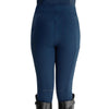 Aztec Diamond Kids Leggings - Navy