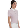 Equestro Competition Polo Shirt - Hushed Violet